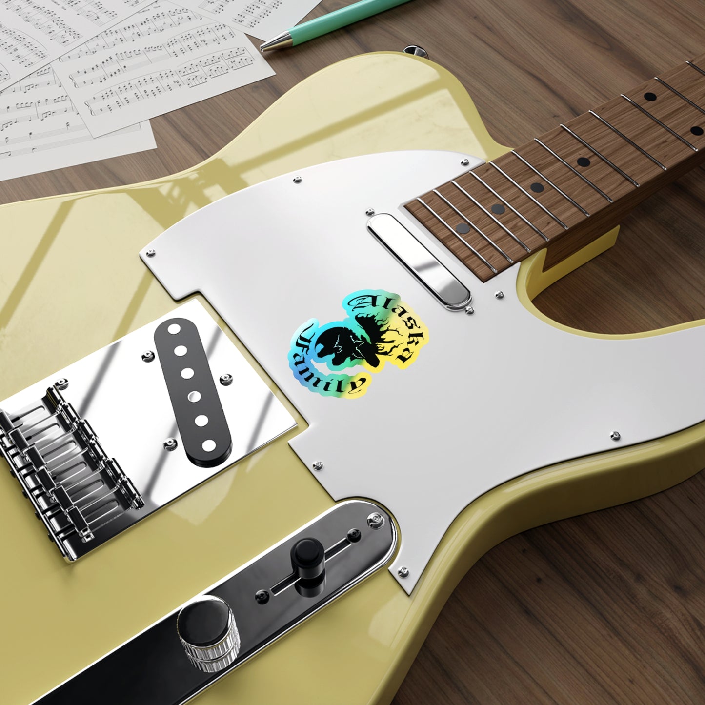 MORBID LUSH - Alaska Family - Holographic Die-Cut Stickers