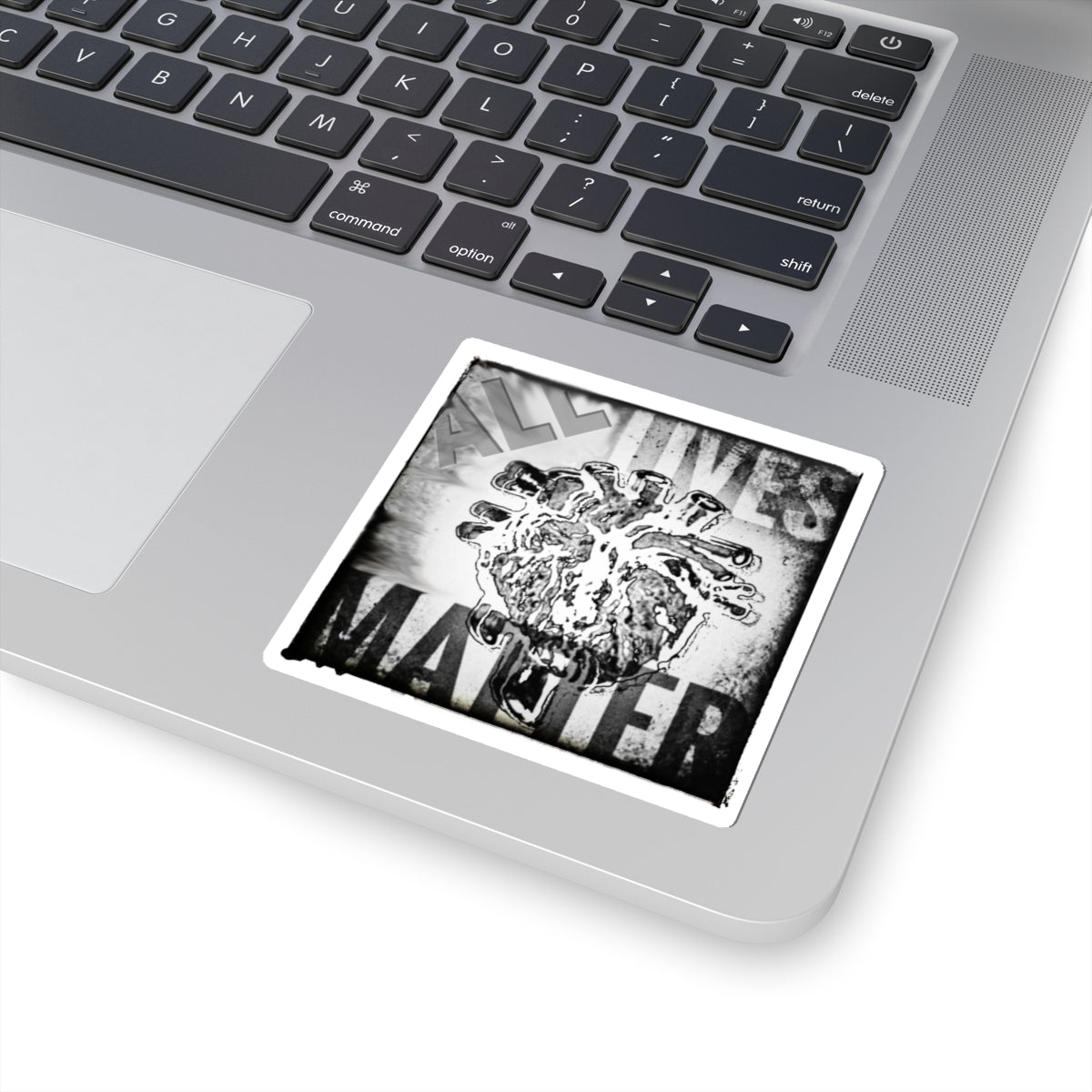 MORBID LUSH - ALL LIVES MATTER - Kiss-Cut Stickers | Motivational Decor, Laptop Accessories.