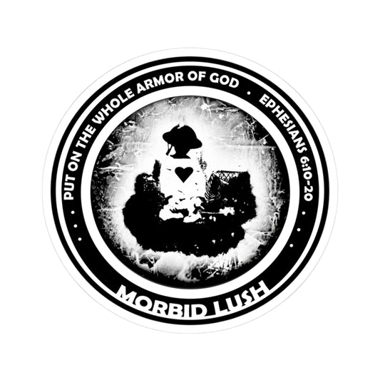 MORBID LUSH - Armor of God - Kiss-Cut Stickers