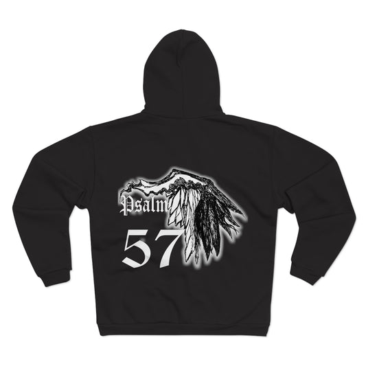 MORBID LUSH - Psalm 57 - Black Zip-Up Hoodie