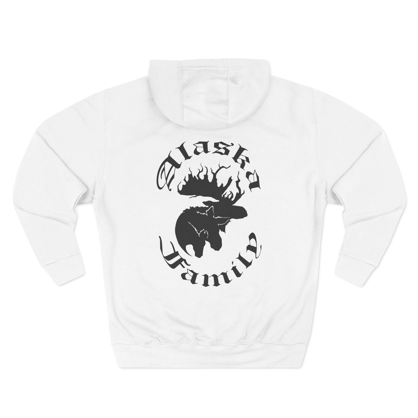 MORBID LUSH - Alaska Family - White Pullover Hoodie