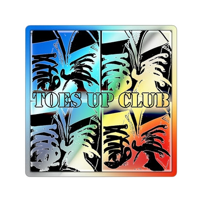 MORBID LUSH - Toes Up Club - Holographic Die-Cut Stickers
