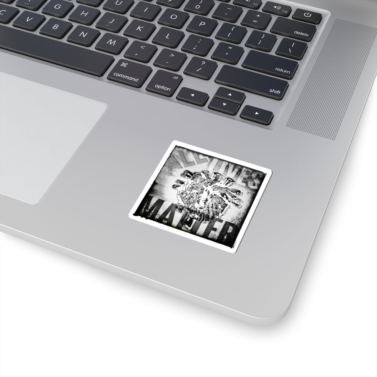 MORBID LUSH - ALL LIVES MATTER - Kiss-Cut Stickers | Motivational Decor, Laptop Accessories.
