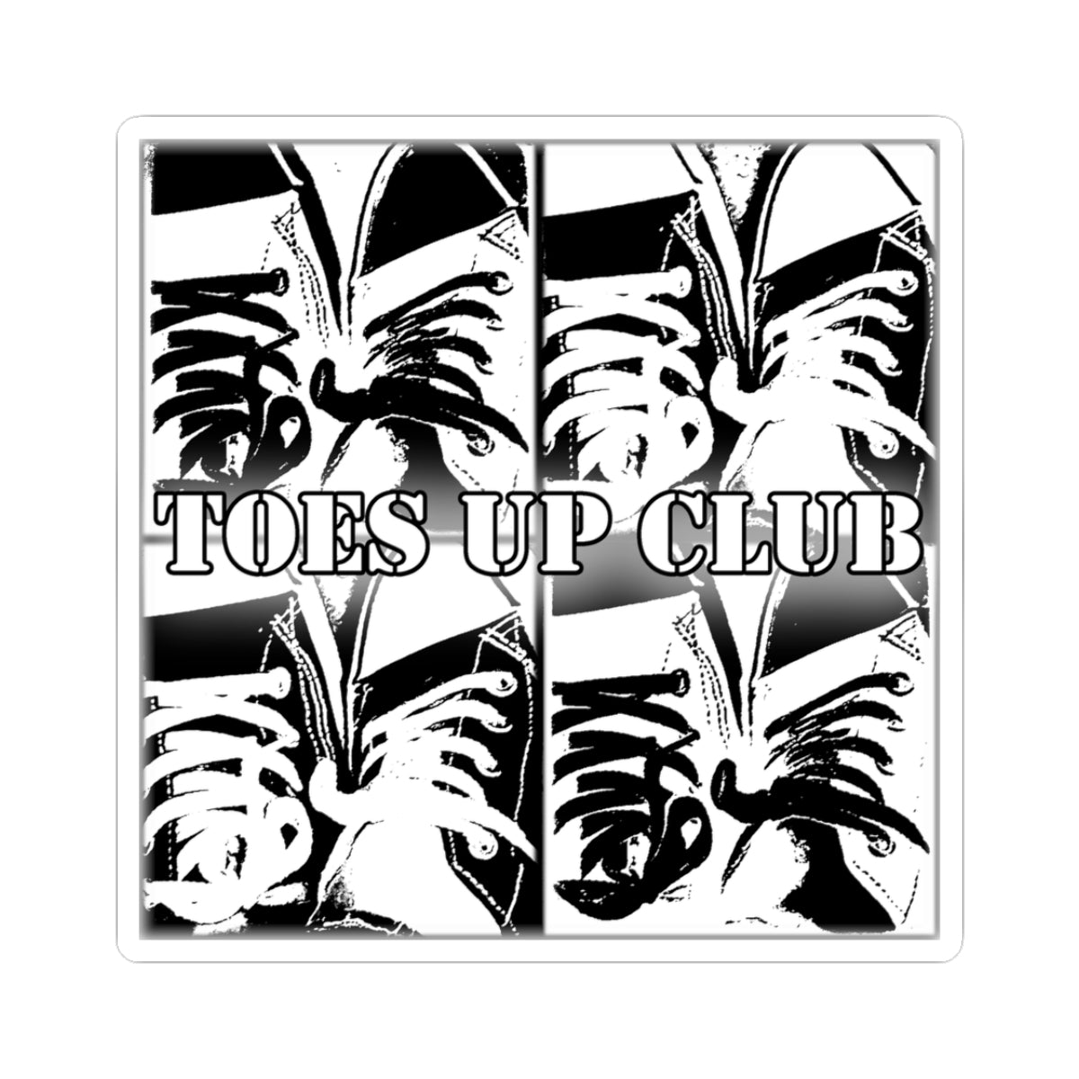 MORBID LUSH - Toes Up Club - Kiss-Cut Sticker