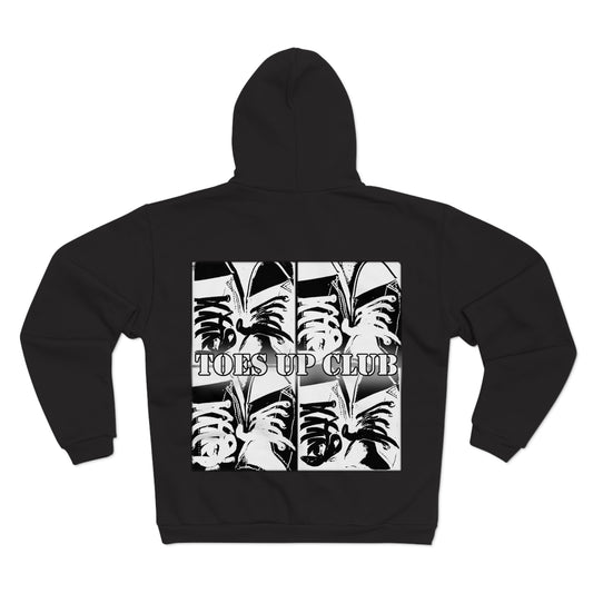 MORBID LUSH - Toes Up Club - Black Zip-Up Hoodie