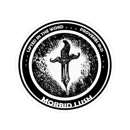 MORBID LUSH - Lifted in the Word - Kiss-Cut Stickers