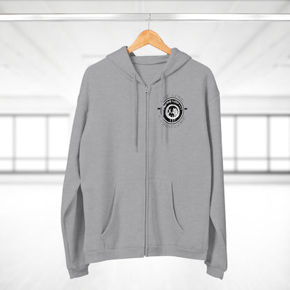 MORBID LUSH - Psalm 57 - Grey Zip-Up Hoodie