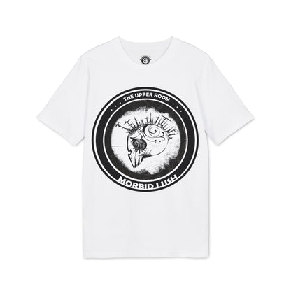 MORBID LUSH - THE UPPER ROOM - WHITE GRAPHIC T-SHIRT - Unisex Creator 2.0 Spiritual T-Shirt | Uplifting Apparel for Faith and Expression.