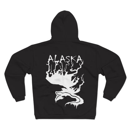 MORBID LUSH - Alaska - Black Zip-Up Hoodie