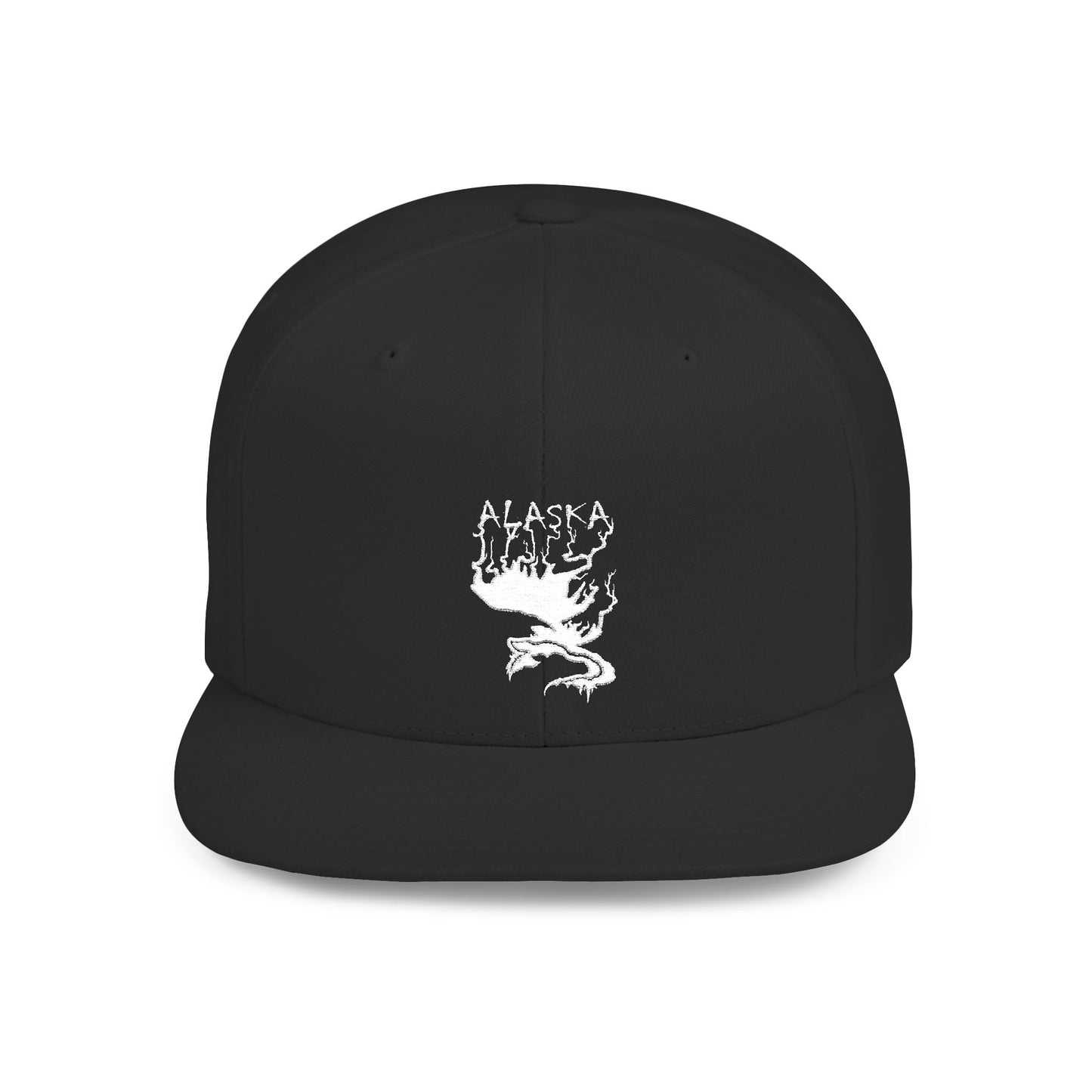 MORBID LUSH - Alaska - Black Flat Bill Snapback Cap