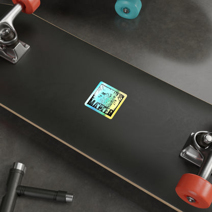 MORBIDD LUSH - ALL LIVES MATTER - Holographic Die-Cut Stickers - Bold sticker Art, Stickers for Skaters