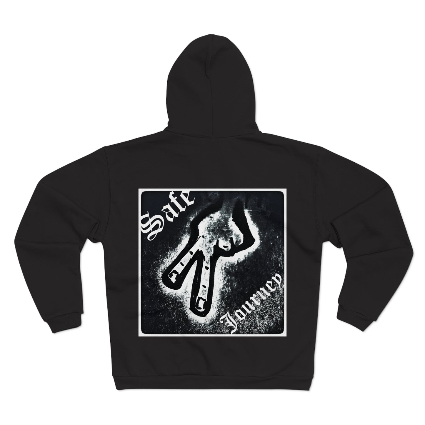 MORBID LUSH - Safe Journey - Black Zip-Up Hoodie
