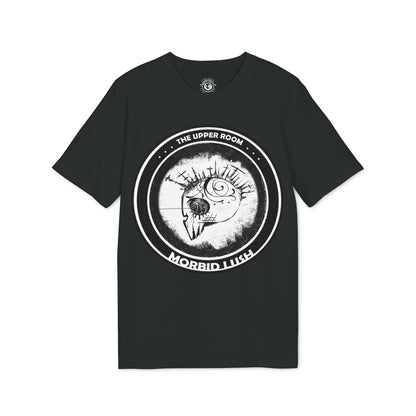 MORBID LUSH - THE UPPER ROOM - BLACK GRAPHIC T-SHIRT - Unisex Creator 2.0 Spiritual T-Shirt | Uplifting Apparel for Faith and Expression.