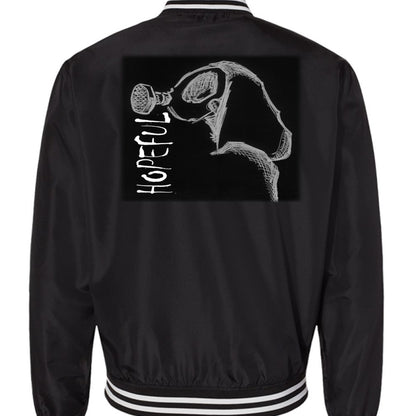 Black/ White Stripe - BACK